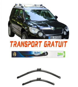 Stergatoare Set 2 stergatoare parbriz Valeo 600/475mm pentru Skoda Yeti (2009-2017) Valeo accesorii pentru autoturismul tau - masina v9686