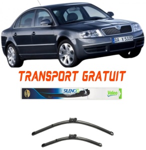Stergatoare Skoda Superb Set 2 stergatoare parbriz Valeo pentru Skoda Superb 2001-2008 (53 cm / 50 cm) accesorii pentru autoturismul tau - masina v20348