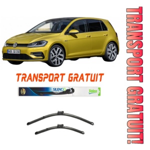 Stergatoare Volkswagen Golf VII Set 2 stergatoare parbriz Valeo 600/475mm pentru Skoda Golf VII (2013-2021) (65 cm / 45 cm)