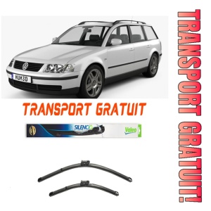 Stergatoare Volkswagen Passat B5.5 Variant Set 2 stergatoare parbriz Valeo 600/475mm pentru Volkswagen Passat B5.5 Variant (2000-2006) (53 cm / 53 cm)
