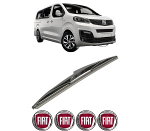 Stergator lamela spate FIAT ULYSSE Bus din 2022 - 2023, pentru luneta auto, Bosch Twin, din cauciuc siliconat rezistent, 4 Stickere Auto FIAT v28147