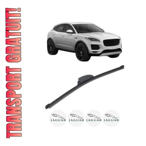 Stergator lamela spate JAGUAR E-PACE (X540) din 2017, pentru luneta auto, Valeo Silencio, din cauciuc siliconat rezistent, 4 Stickere Auto JAGUAR