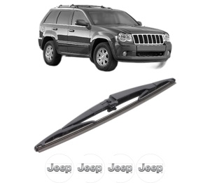 Stergator lamela spate JEEP GRAND CHEROKEE III (WH, WK) din 2005 - 2010, pentru luneta auto, Bosch Twin, din cauciuc siliconat rezistent, 4 Stickere Auto JEEP v24438