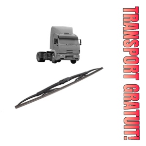 Stergator lamela spate KAMAZ 5460 din 2003, pentru luneta auto, Bosch Twin, din cauciuc siliconat rezistent, 4 Stickere Auto KAMAZ