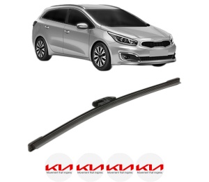 Stergator lamela spate KIA CEED Combi Van (CD) din 2018 - 2020, pentru luneta auto, Bosch Aerotwin, din cauciuc siliconat rezistent, 4 Stickere Auto KIA v22517