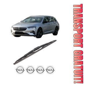 Stergator lamela spate OPEL INSIGNIA A Sports Tourer (G09) din 2008 - 2017, pentru luneta auto, Bosch Twin, din cauciuc siliconat rezistent, 4 Stickere Auto OPEL