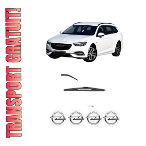 Stergator lamela spate OPEL INSIGNIA B Sports Tourer (Z18) din 2017, pentru luneta auto, Valeo Silencio, din cauciuc siliconat rezistent, 4 Stickere Auto OPEL