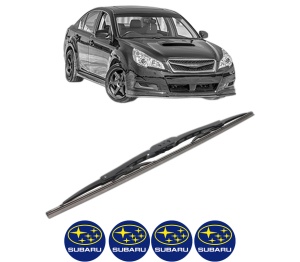 Stergator lamela spate SUBARU LEGACY V (BM) din 2010 - 2014, pentru luneta auto, Bosch Twin, din cauciuc siliconat rezistent, 4 Stickere Auto SUBARU v29953