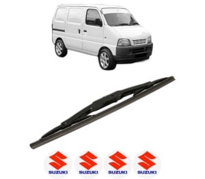 Stergator lamela spate SUZUKI CARRY Van (FD) din 2000, pentru luneta auto, Bosch Twin, din cauciuc siliconat rezistent, 4 Stickere Auto SUZUKI v30738