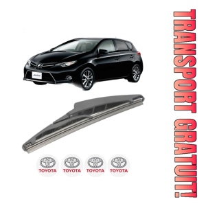 Stergator lamela spate TOYOTA AURIS (_E18_) din 2012 - 2018, pentru luneta auto, Bosch Twin, din cauciuc siliconat rezistent, 4 Stickere Auto TOYOTA