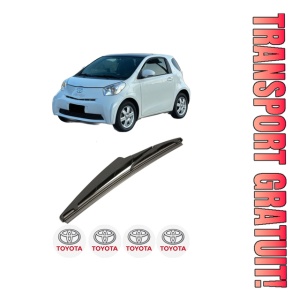 Stergator lamela spate TOYOTA IQ (_J1_) din 2009 - 2015, pentru luneta auto, Bosch Twin, din cauciuc siliconat rezistent, 4 Stickere Auto TOYOTA