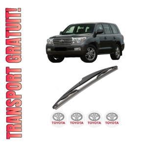 Stergator lamela spate TOYOTA LAND CRUISER 200 (_J2_) din 2007, pentru luneta auto, Valeo Silencio, din cauciuc siliconat rezistent, 4 Stickere Auto TOYOTA