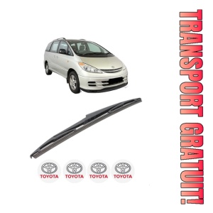 Stergator lamela spate TOYOTA PREVIA III (_R2_, _R5_) din 2005, pentru luneta auto, Bosch Twin, din cauciuc siliconat rezistent, 4 Stickere Auto TOYOTA