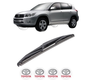 Stergator lamela spate TOYOTA RAV 4 III (_A3_) din 2005 - 2014, pentru luneta auto, Bosch Twin, din cauciuc siliconat rezistent, 4 Stickere Auto TOYOTA v23953