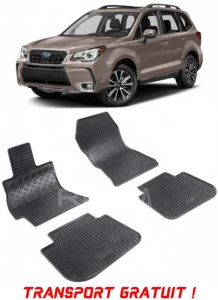 Subaru Forester IV, Suv, fabricat din 02.2013 - 05.2019, set covorase auto dedicate, din cauciuc 100% Premium - Transport Gratuit accesorii pentru autoturismul tau - masina v37680
