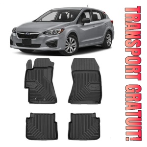 Subaru Impreza III Din 09.2007 - 2011, Hatchback , Set Covorase Auto Tip Tavita Premium 3D, din cauciuc