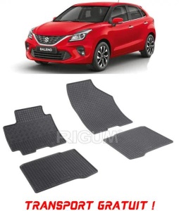 Suzuki Baleno II, Hatchback, fabricat din 05.2016 - Prezent, set covorase auto dedicate, din cauciuc 100% Premium - Transport Gratuit accesorii pentru autoturismul tau - masina v37629