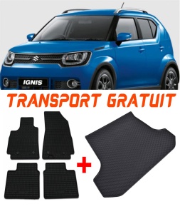Suzuki Ignis Set Covorase + tavita portbagaj auto Suzuki Ignis III fabricatie 01.2017 - prezent, caroserie hatchback, 4x4 accesorii pentru autoturismul tau - masina v1988