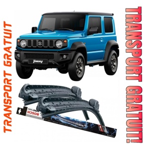 Suzuki Jimny Set 2 stergatoare parbriz Bosch Bosch Aerotwin compatibile cu Suzuki Jimny 2018 (40 cm / 40 cm)