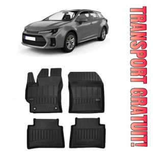 Suzuki Swace, Combi, Din 2020 - Prezent , Set Covorase Auto Tip Tavita Premium 3D, din cauciuc