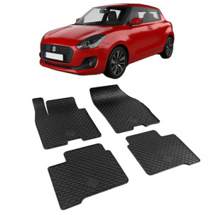 Suzuki Swift (2017-), inclusiv hybrid Set 4 covorase auto cauciuc Urban Line accesorii pentru autoturismul tau - masina v238723