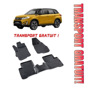 Suzuki Vitara III 5D / Grand Vitara III 5D 2005-2015 Set 4 covorase auto din cauciuc tip tavita premium line 3D - Transport Gratuit!