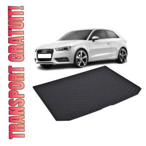 Tavita Portbagaj AUDI A3 Sportback 2013-2020, protectie portbagaj, din cauciuc 100%, pentru autoturismul AUDI A3 Sportback