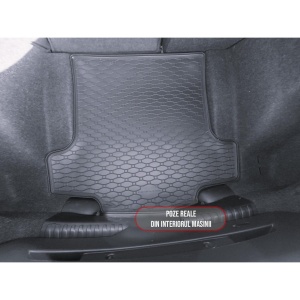Tavita Portbagaj BMW Seria 1, E81, 5 usi hatchback 2004-2011, protectie portbagaj, din cauciuc 100%, pentru autoturismul BMW Seria 1 E81 5-door