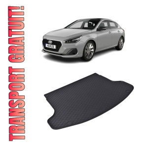 Tavita Portbagaj HYUNDAI i30 Fastback 2021-prezent, protectie portbagaj, din cauciuc 100%, pentru autoturismul HYUNDAI i30 Fastback