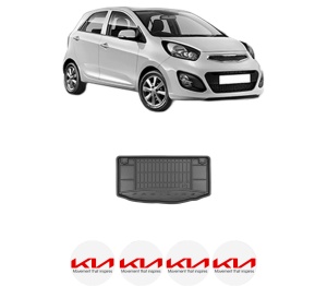 Tavita Portbagaj KIA PICANTO II (TA) din 2011-2017, Protectie Portbagaj Auto KIA - Img 2