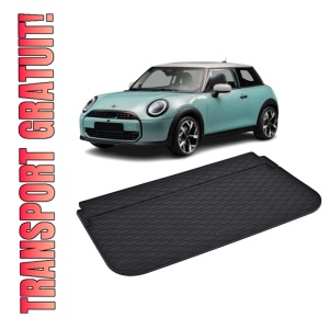 Tavita Portbagaj MINI cooper E 3 usi 2024-prezent, protectie portbagaj, din cauciuc 100%, pentru autoturismul MINI cooper E