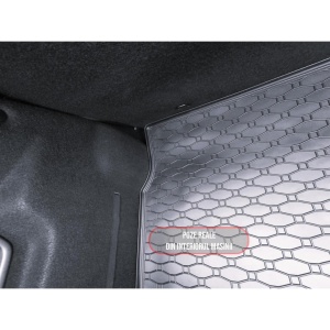 Tavita Portbagaj PEUGEOT 208 Hatchback 2012-2019, protectie portbagaj, din cauciuc 100%, pentru autoturismul PEUGEOT 208 Hatchback