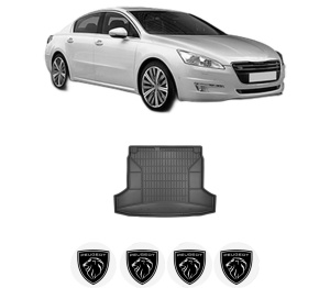 Tavita Portbagaj PEUGEOT 508 I (8D_) din 2010-2018, Protectie Portbagaj Auto PEUGEOT - Img 2