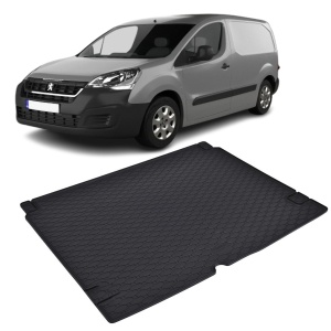 Tavita Portbagaj PEUGEOT Partner 5 locuri 2008-2018, protectie portbagaj, din cauciuc 100%, pentru autoturismul PEUGEOT Partner 5