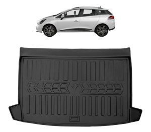 Tavita Portbagaj RENAULT CLIO IV COMBI, CU PODEA INALTA din 2012-2019, Protectie Portbagaj Auto - Img 7