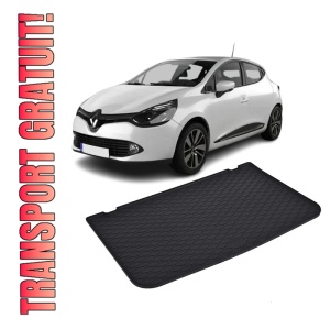 Tavita Portbagaj RENAULT Clio IV Hatchback 2012-2019, protectie portbagaj, din cauciuc 100%, pentru autoturismul RENAULT Clio IV
