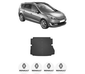 Tavita Portbagaj RENAULT GRAND SCENIC III (JZ0/1_) din 2009-2016, Protectie Portbagaj Auto RENAULT - Img 2