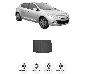Tavita Portbagaj RENAULT MEGANE III Hatchback Van (BZ_) din 2008-2015, Protectie Portbagaj Auto RENAULT - Img 2