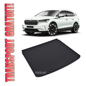Tavita Portbagaj SKODA Enyaq 2021-prezent, protectie portbagaj, din cauciuc 100%, pentru autoturismul SKODA Enyaq