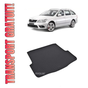 Tavita Portbagaj SKODA Octavia II Combi 2005-2013, protectie portbagaj, din cauciuc 100%, pentru autoturismul SKODA Octavia II