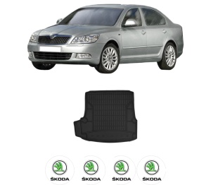 Tavita Portbagaj SKODA Octavia II din 2004-2013, Protectie Portbagaj Auto SKODA - Img 2