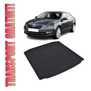 Tavita Portbagaj SKODA Octavia III Sedan 2013-2020, protectie portbagaj, din cauciuc 100%, pentru autoturismul SKODA Octavia III