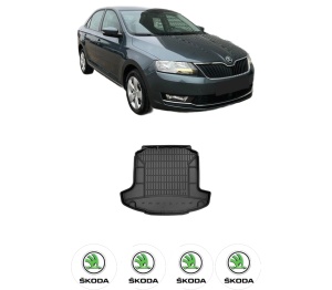 Tavita Portbagaj SKODA RAPID (NH3, NK3, NK6) din 2012-2022, Protectie Portbagaj Auto SKODA - Img 2