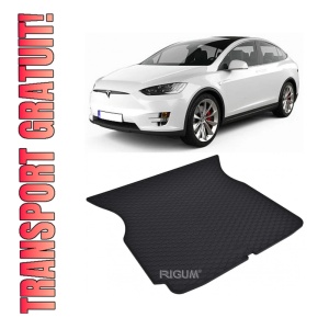 Tavita Portbagaj TESLA X 5 locuri 2015-2020, protectie portbagaj, din cauciuc 100%, pentru autoturismul TESLA X 5
