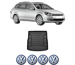 Tavita Portbagaj Volkswagen GOLF VI Variant (AJ5) din 2009-2013, Protectie Portbagaj Auto Volkswagen - Img 2