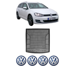 Tavita Portbagaj Volkswagen GOLF VII Variant (BA5, BV5) din 2013-2021, Protectie Portbagaj Auto Volkswagen - Img 2
