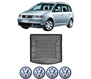Tavita Portbagaj Volkswagen TOURAN (1T3) din 2010-2015, Protectie Portbagaj Auto Volkswagen - Img 2