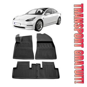 TeSLa Model 3 (2017-2025) Set covorase auto cauciuc G.Modern Line 3D
