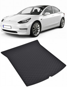 Tesla Model 3 din 07.2017 - Prezent Sedan *1 , Tavita Pentru Portbagaj Lux Premium Dedicata, accesorii pentru autoturismul tau - masina v178380