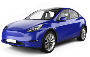 Tesla Model Y Din 2021 - Prezent, Sedan , Set Covorase Auto Tip Tavita Premium 3D, din cauciuc accesorii pentru autoturismul tau - masina v161805